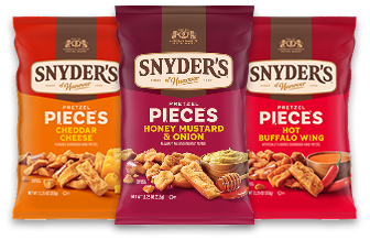 Flavored Pretzel Pieces