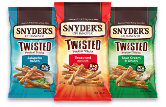 Twisted Pretzel Sticks